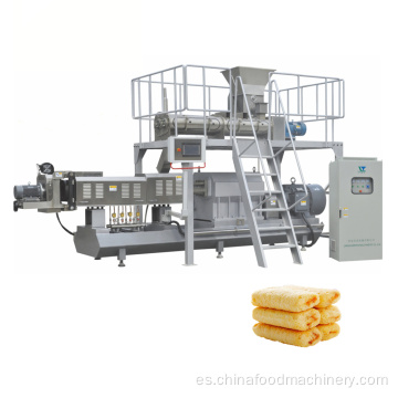 Bocadillos hinchados de maíz Máquina de fabricación de alimentos